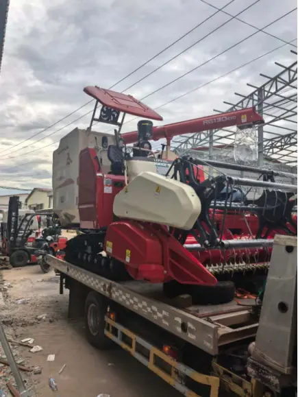 LOVOL Harvester Service in Cambodia