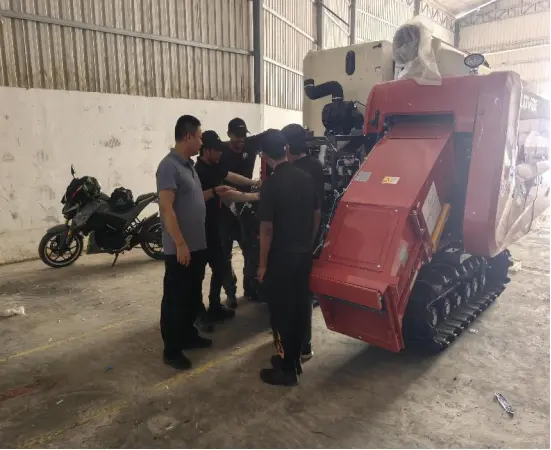 LOVOL Harvester Service in Cambodia