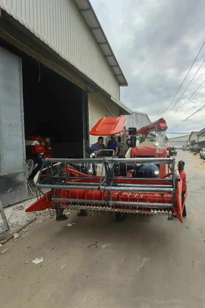 LOVOL Harvester Service in Cambodia